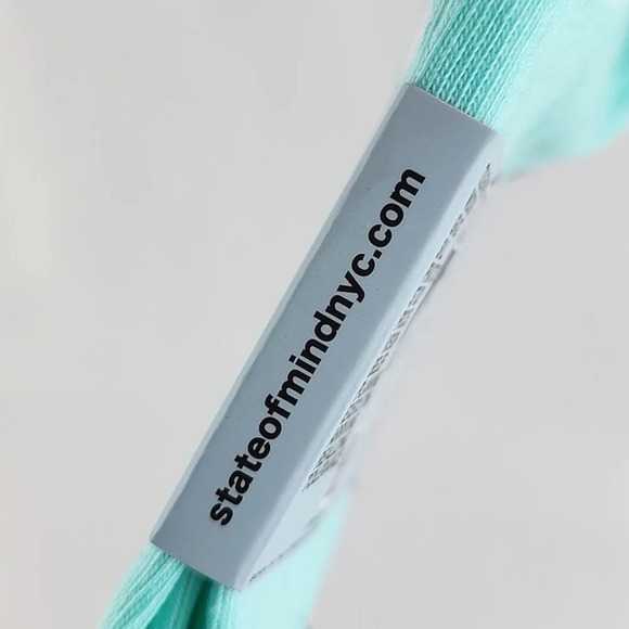 ⭐️3/ $30⭐️ State Of Mind 3 Pairs Unisex Crew Socks Pink Blue Peach - Picture 5 of 5